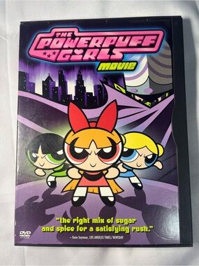 The Powerpuff Girls Movie DVD 2002 PG Cartoon Network Warner Bros